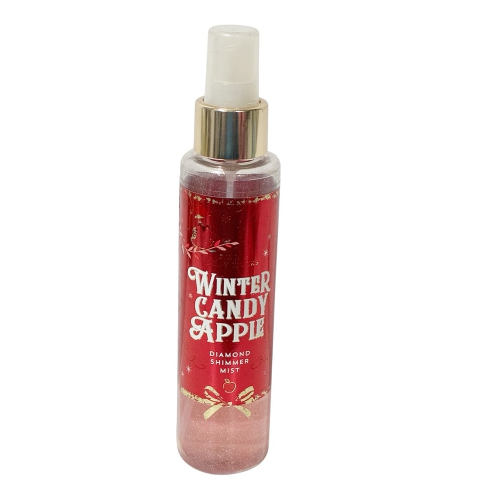 Bath & Body Works WINTER CANDY APPLE Diamond Shimmer Fragrance Mist 4.9 oz Spray